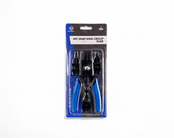 TOOLZONE 4PC SNAP RING CIRCLIP PLIER