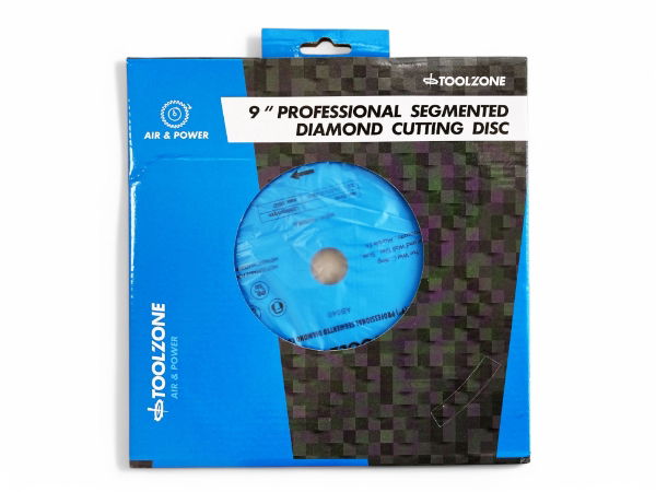 TOOLZONE 9 SEGMENTED DIAMOND DISC"
