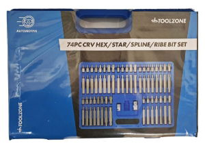 KDPSD099 - 74PC HEX STAR SPLINE RIBE SET