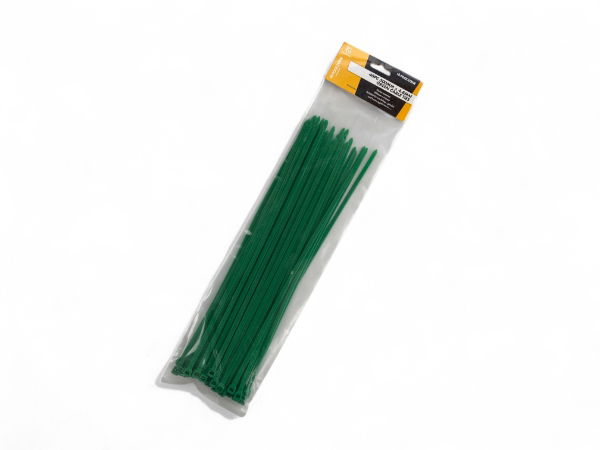 TOOLZONE 40PC 12 GREEN CABLE TIES"