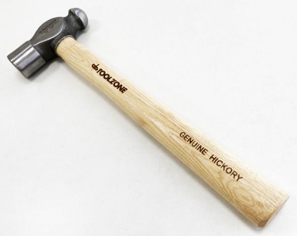 TOOLZONE 32OZ HICKORY BALL PEIN HAMMER