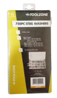 KDPHW159 - 720PC STEEL WASHERS