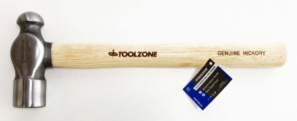 TOOLZONE 32OZ HICKORY BALL PEIN HAMMER