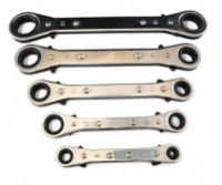 T/Z 5PC MM FLAT RATCHET RING SPANNERS