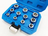 T/ZONE 11PC 3/8 TWIST SOCKET SET"