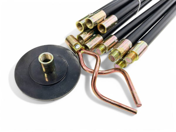 TOOLZONE 12PC DRAIN ROD SET