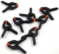 KDPCL130 8PC 2.5'' MICRO PLASTIC CLAMPS-CONT