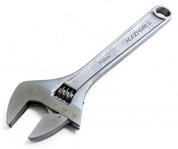 T/Z 10 SATIN FINISH ADJUSTABLE SPANNER"