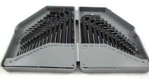 KDPHX023 30PC HEX KEY SET MM-AF IN CASE-CONT