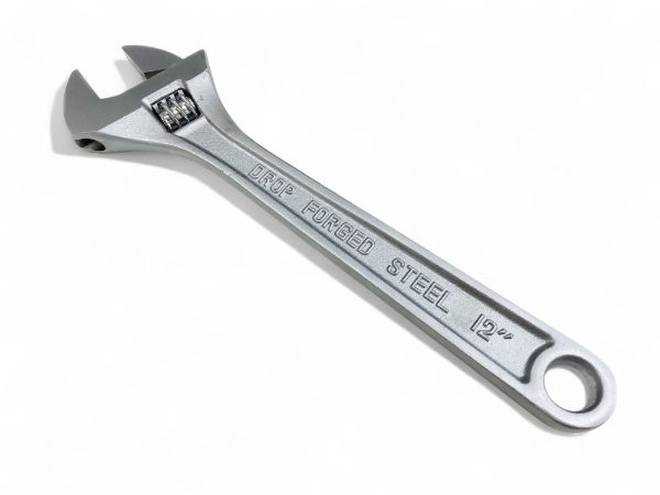 T/Z 12 SATIN FINISH ADJUSTABLE SPANNER"