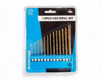 TZ 13PC HEX SHANK TITANIUM COATED DRILLS