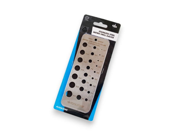 TOOLZONE S/STEEL METRIC DRILL GAUGE