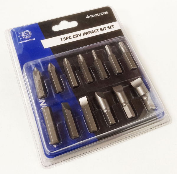 TOOLZONE 13PC IMPACT BIT SET