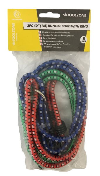 KDPTD005-3PC 40INCHBUNGEE CORD