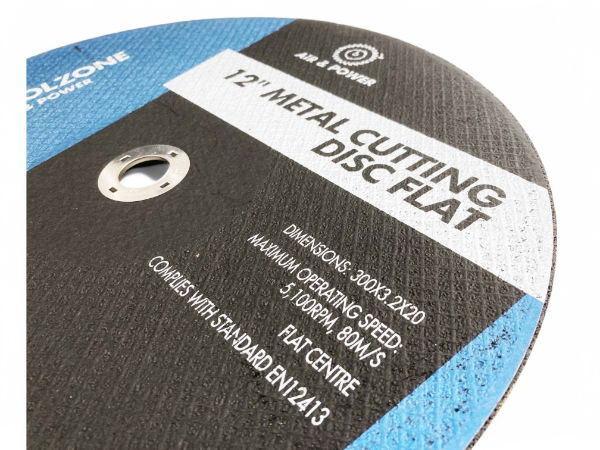 TOOLZONE 12 METAL CUTTING DISC FLAT"