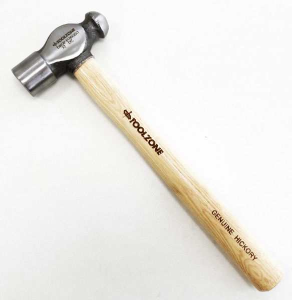 TOOLZONE 32OZ HICKORY BALL PEIN HAMMER