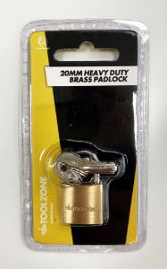 KDPLK013 - 20MM BRASS PADLOCK