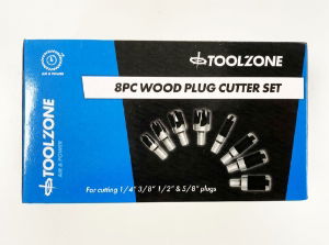 KDPWW132 - 8PC WOOD PLUG CUTTERS