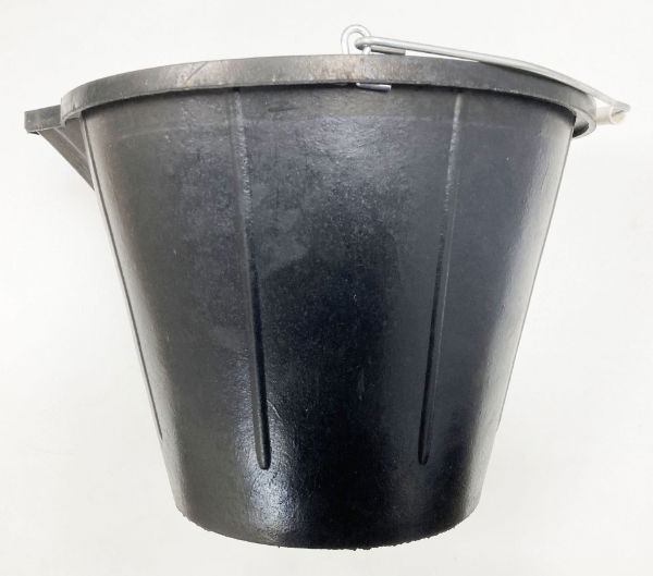 TOOLZONE 14 LITRE RUBBER BUCKET