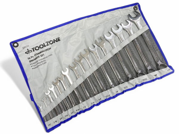 TZ 16PC AF POLISH CV COMB. SPANNER SET