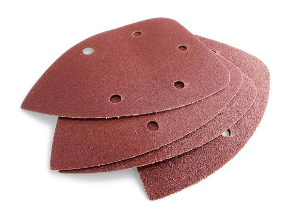 TOOLZONE 6PC PALM SANDER PADS