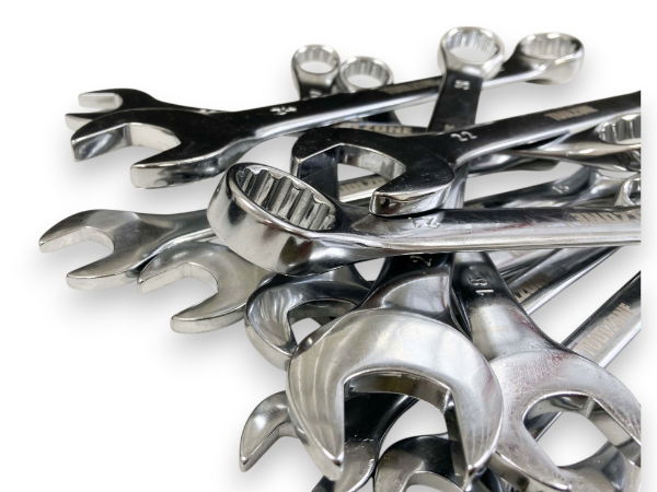 T/Z 18PC MM COMBI SPANNERS IN HD TRAY