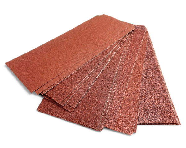 T/Z 30PC 1/3RD SHEET PADS ASSORTED GRIT