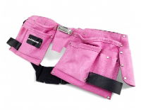 TOOLZONE PINK DOUBLE TOOL POUCH