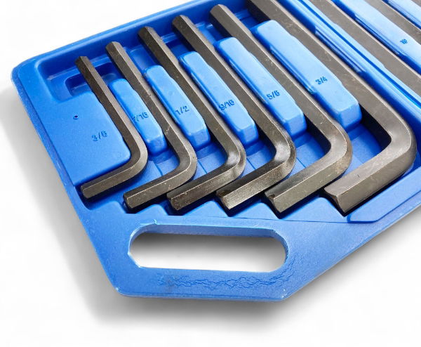 TOOLZONE 12PC JUMBO MM/AF HEX KEY SET