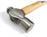 TOOLZONE 16OZ HICKORY BALL PEIN HAMMER