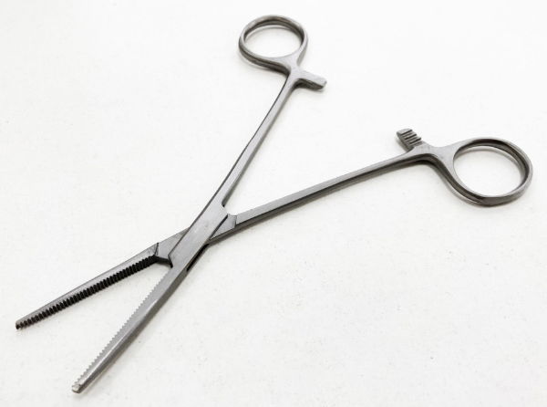 TOOLZONE STRAIGHT FORCEPS 150MM