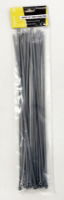 TOOLZONE 30PC 15 SILVER CABLE TIES"