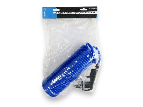 T/ZONE AIR DUST GUN WITH RECOIL HOSE
