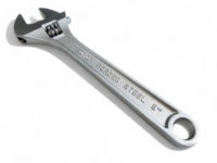 T/Z 8 SATIN FINISH ADJUSTABLE SPANNER"