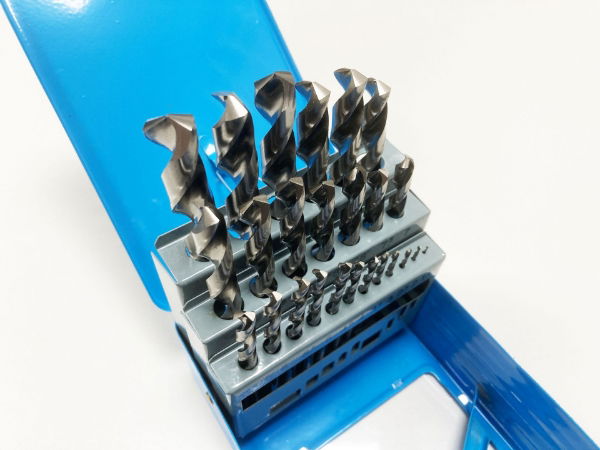 T/Z 25PC HI-QUALITY HSS DRILL SET WHITE